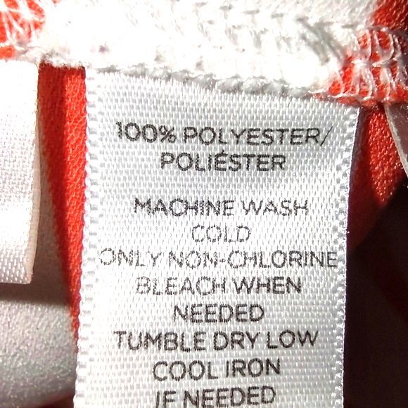 Loft Orange Striped Cap Sleeve Blouse Size M. - Picture 6 of 6